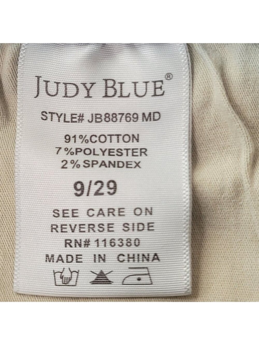 Judy Blue Women's High-Waisted Skinny Blue Denim Jeans Size 9/29 - Picture 10 of 13